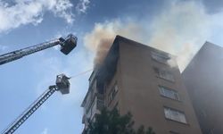11 katlı binada çıkan yangın söndürüldü