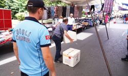 Şişli'de kaldırım işgalleri ve pazar yerlerine yönelik denetim