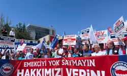 Memur-Sen'den, Hazine ve Maliye Bakanlığı önünde açıklama