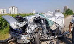 Otomobil ve kamyona, tanker çarptı; 2 yaralı