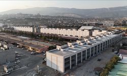 Kahramanmaraş'ta depremde yıkılan Gıda Toptancılar Sitesi'nin ilk etabı tamamlandı