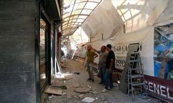 Hatay'daki tarihi Uzun Çarşı'da restorasyon çalışmaları sürüyor