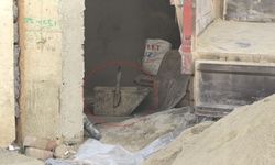 Üzerine kum dolu demir kova düşen inşaat işçisi yaralandı