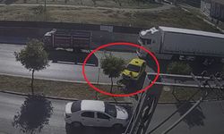 Yaya geçidinden geçmeye çalışan taksinin çarptığı motosiklet sürücüsü öldü