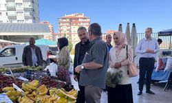 Başkan Çetin Pazar denetimine çıktı