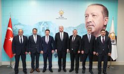 TŞOF Genel Başkanı Yiğiner’den AK Parti ekonomi ve teşkilat yönetimine ziyaret