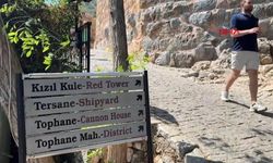 Alanya'nın simgelerine 44 bin ziyaretçi