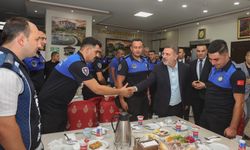 Zabıta Haftası Kültür Evi’nde düzenlenen yemekle kutlandı