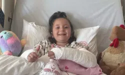 Fransa'da iki kolu kırılan Doğa, Türkiye'de tedavi edildi