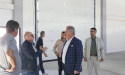 Melikgazi Belediye Başkanı Palancıoğlu, selektör binasını inceledi
