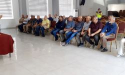 Beypazarı'nda servis araçları denetlendi, sürücülerine seminer verildi