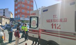 Alkollü sürücü, minibüse tekme atmak isterken düşüp belini kırdı