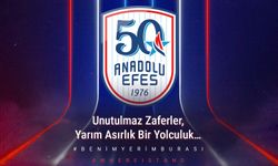 Anadolu Efes Spor Kulübü, 50'nci sezonuna 50'nci yıl logosu ile başlıyor