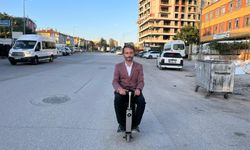 Ankara'da skuter valizle paket servisi