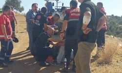 Devrilen kamyonetteki dinamitler kontrollü patlatıldı; 10 yaralı