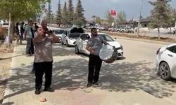 Direksiyon sınavını kazandı, sevincini davul- zurna eşliğinde kutladı