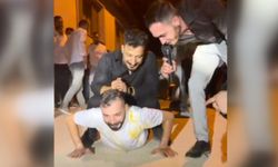 Düğün sonrası damada işkence gibi eğlence