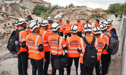 Konya'da AFAD koordinesinde deprem tatbikatı yapıldı