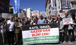Başkentte engelli derneklerinden "Gazzeli görme engelli genç kızın çığlığını duyun" çağrısı
