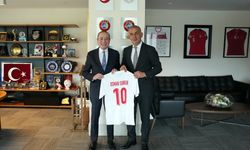 Başkan Sungur, TFF Başkanı Hacıosmanoğlu’nu ziyaret etti