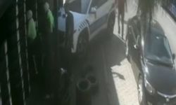 Ceza yazan trafik polisine müdahale eden motosikletli gözaltına alındı