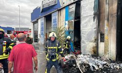 Kayseri'de 3 iş yeri yangında zarar gördü
