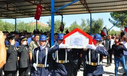 Kaza şehidi uzman çavuş, son yolculuğuna uğurlandı