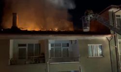 Kırıkkale’de 3 katlı apartmandaki yangın söndürüldü