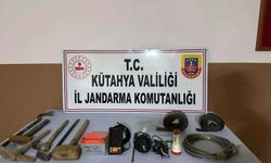 Kütahya'da kaçak tarihi eser kazısı yapan 6 şüpheliye gözaltı