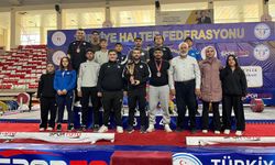 Kahramankazan Belediyespor halter takımı TürkiyE Şampiyonası'nda 4. oldu