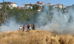 Ot yangınında fabrikaları duman kapladı, işçiler evlerine gönderildi