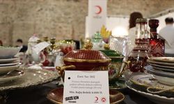 Dolmabahçe'de "Gazze İçin İyilik" sergisi açıldı