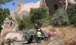 Kapadokya'daki vadilerde doğal dokuya uyumlu çevre düzenleme çalışması başlatıldı