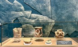 Arkeolojik kazı çalışmalarında keşfedilen Oğuzlar dönemine ait eserler tanıtıldı