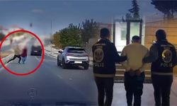 İstanbul'da trafikte bir sürücüye taşla saldıran kişi yakalandı