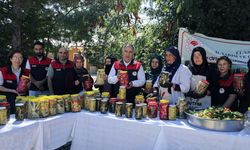 Kadın çiftçiler devlet desteğiyle ürettikleri sebzeyi turşuya dönüştürerek gelir elde ediyor