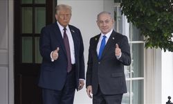 Trump, İsrail Başbakanı Netanyahu'yu Beyaz Saray'da kabul etti
