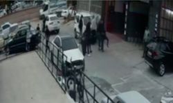 12 kişinin yaralandığı oto boyama atölyesine silahla saldırının görüntüleri ortaya çıktı; 3 gözaltı