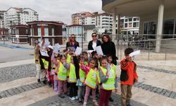 Mamak’ta çocuklar Trafik bilinciyle büyüyor