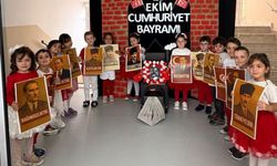 Çankaya’nın minikleri Cumhuriyet sevincini yaşadı