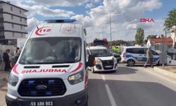 Tekirdağ’da iki otomobil çarpıştı: 2 yaralı