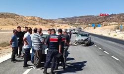 Adıyaman'da otomobiller çarpıştı: 5 yaralı