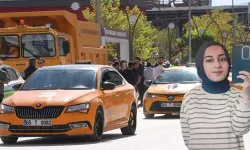 Van'da taksicilerden Rojin için kornalı eylem