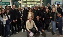 Ameliyatı için Ankara'ya giden Ulaş'ı, Vali ve arkadaşları uğurladı