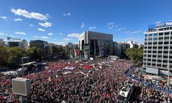 Ankara'da 'Gazze Kararlılık Yürüyüşü'