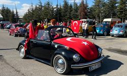 Ankara'da vosvos korteji ile Cumhuriyet kutlaması