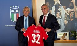 Hacıosmanoğlu, Başkan Gravina'ya ziyarette bulundu