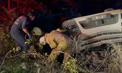 Bursa'da TIR şarampole devrildi: 1 ölü, 1 yaralı