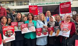 CHP Kadın Kolları’ndan ‘Boş tencereni al, sen de gel; yoksulluğa boyun eğmeyen kadınlarla yürü’ eylemi
