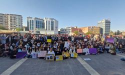 Diyarbakır'da Rojin Kabaiş için oturma eylemi düzenlendi